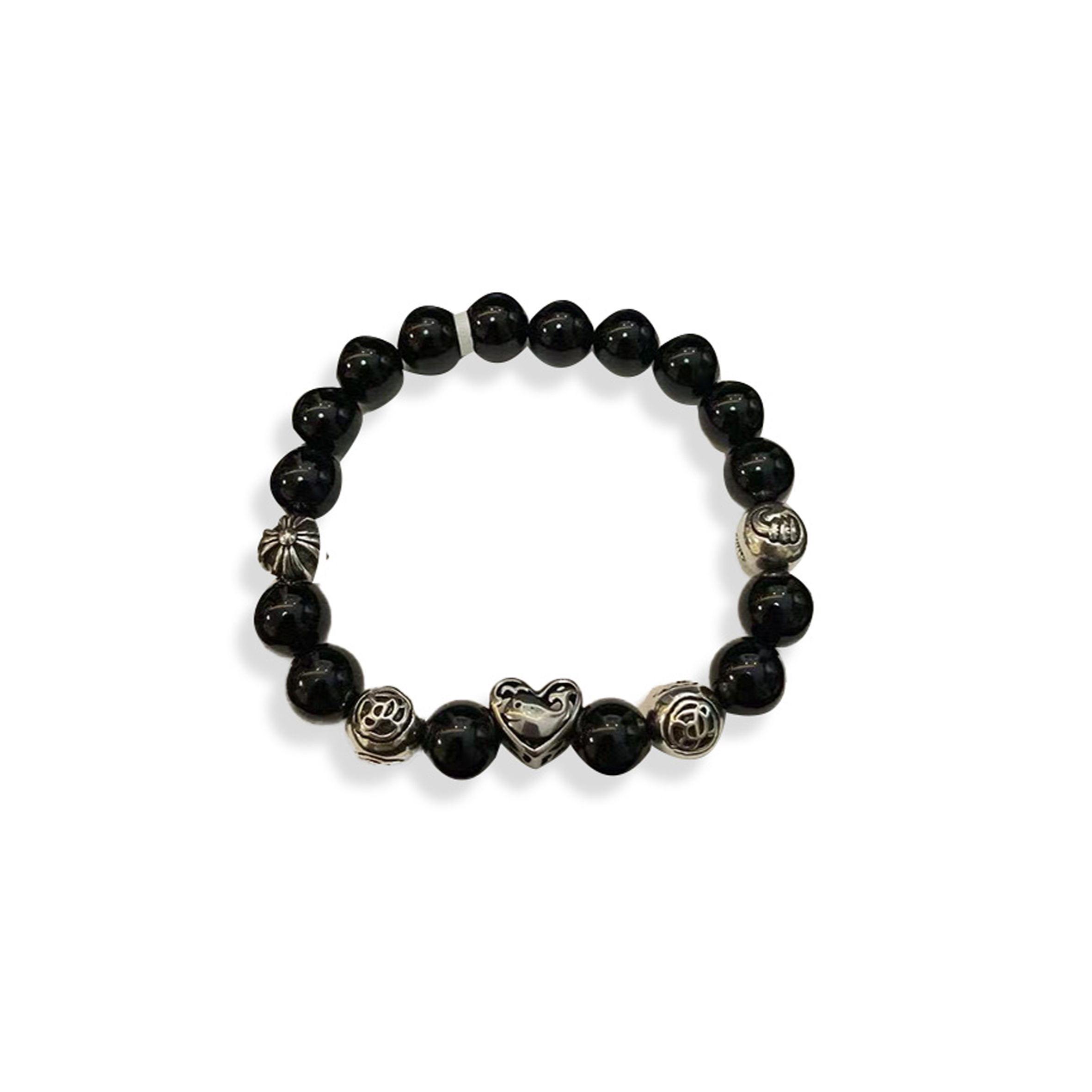 CHROME HEARTS 10MM PEARL BRACELET 